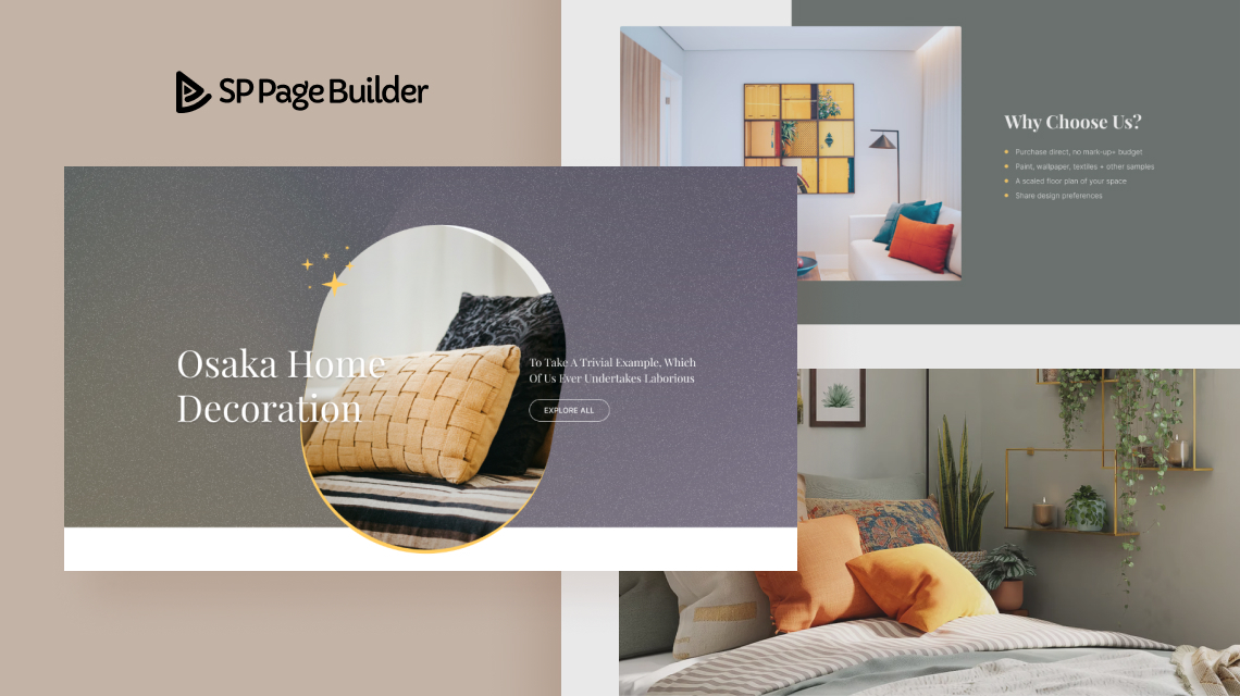 Home Decor - A Free Layout Bundle for SP Page Builder Pro Users ...