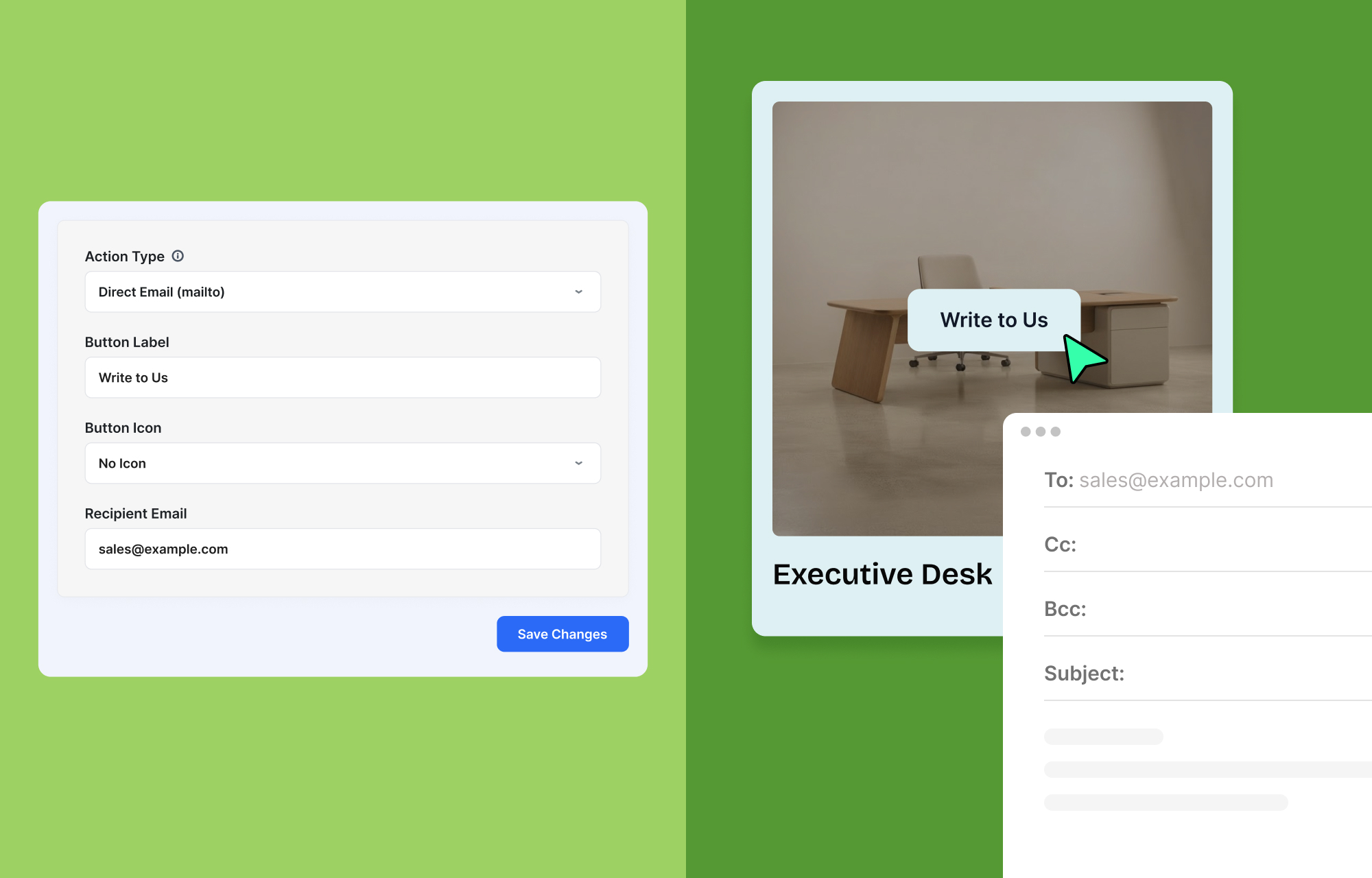 Let customers email you directly with Direct Email (mailto) Let customers email you directly with Direct Email